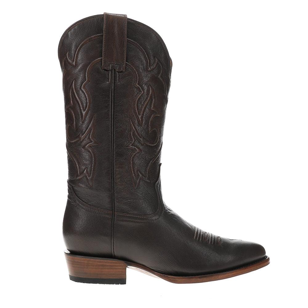 STETSON Carlisle Embroidered Round Toe Cowboy Boots