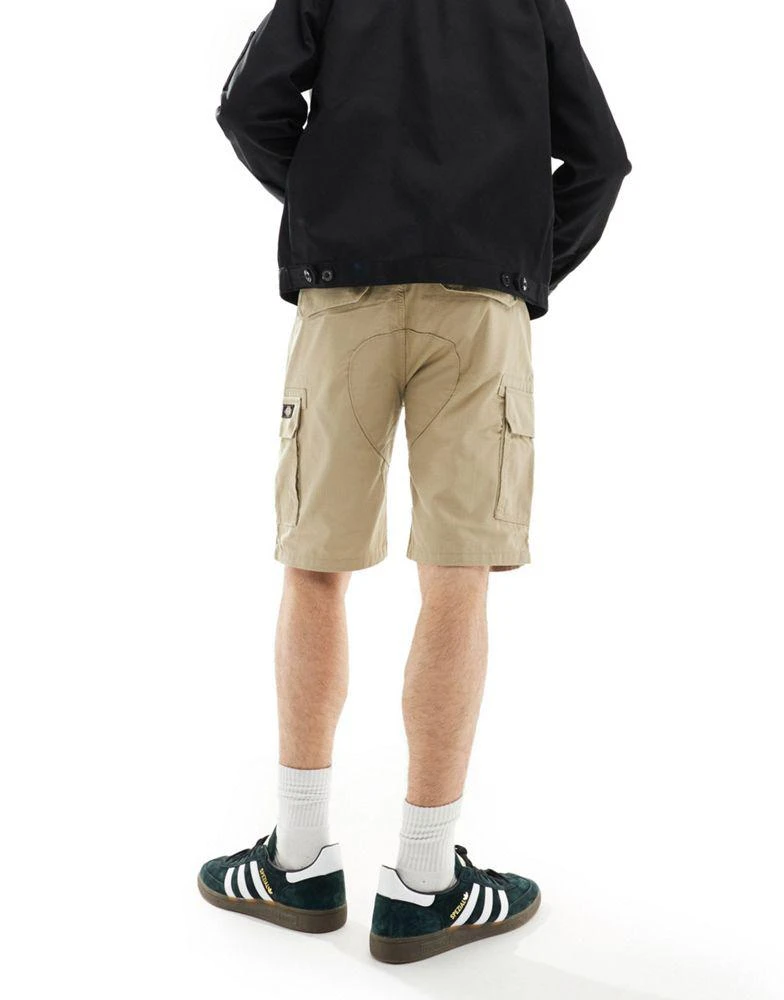 DICKIES Dickies millerville shorts in beige tan 4