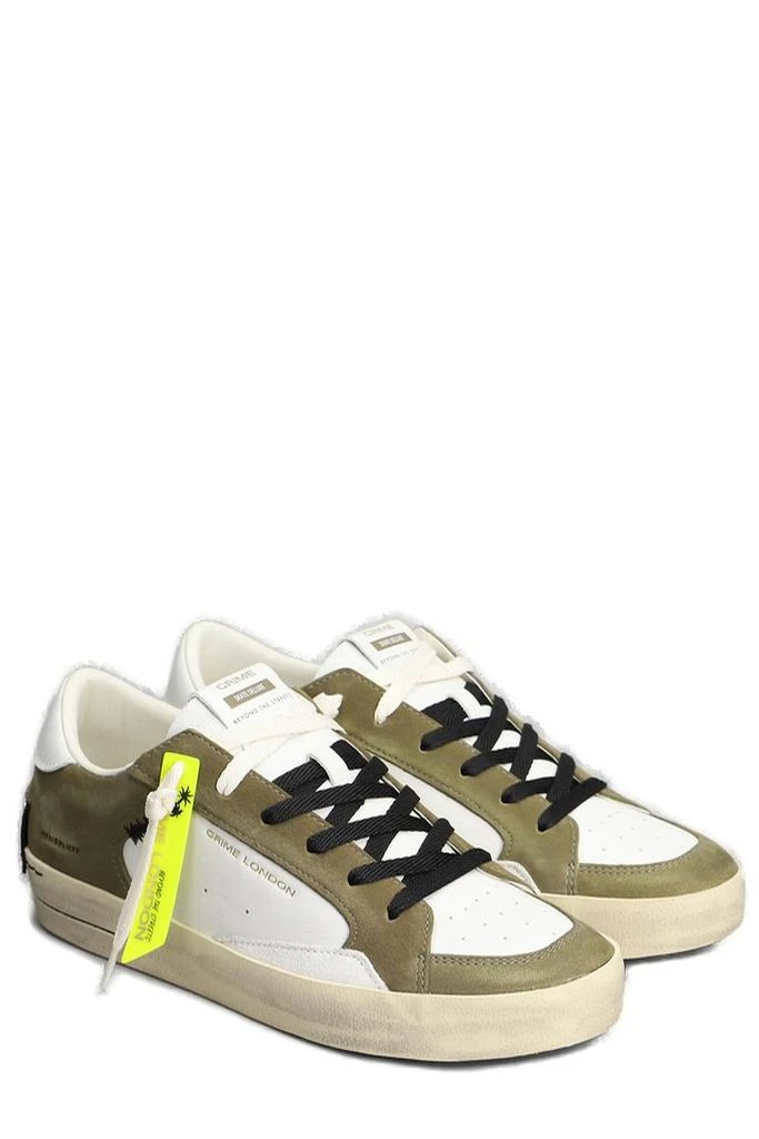 Crime London Crime London Sk8 Deluxe Lace-Up Sneakers 3