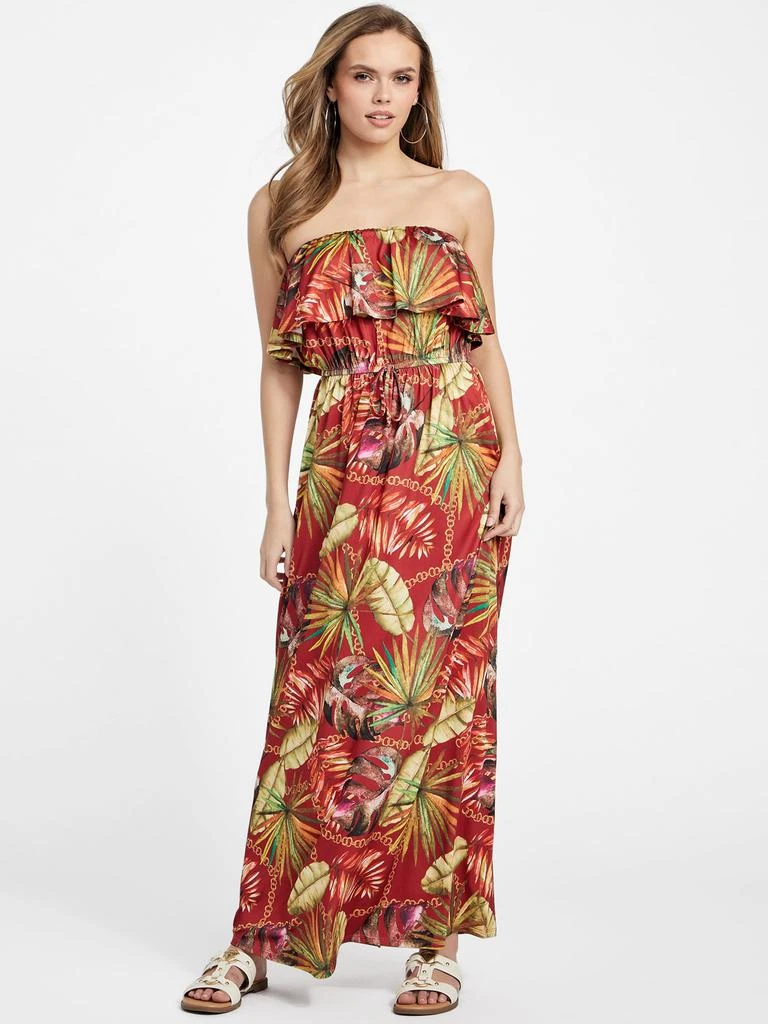 Guess Factory Hillarie Printed Maxi Dress 4