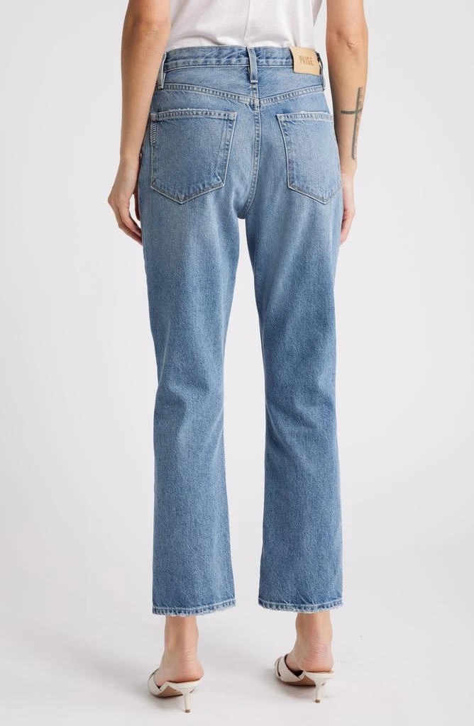 Paige Billy High Waist Crop Straight Leg Jeans 2