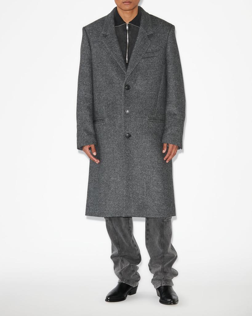 Isabel Marant ISABEL MARANT, JOHEL COAT - Men - Grey - 40