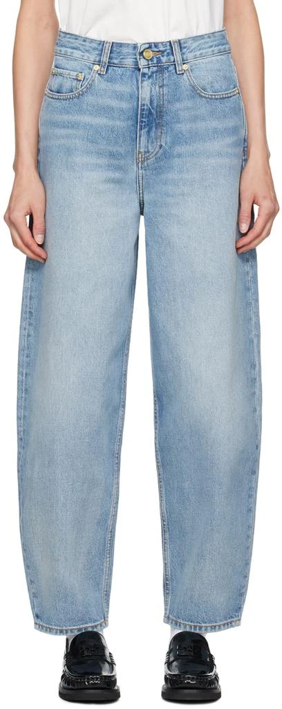 Ganni Blue Stary Jeans 1