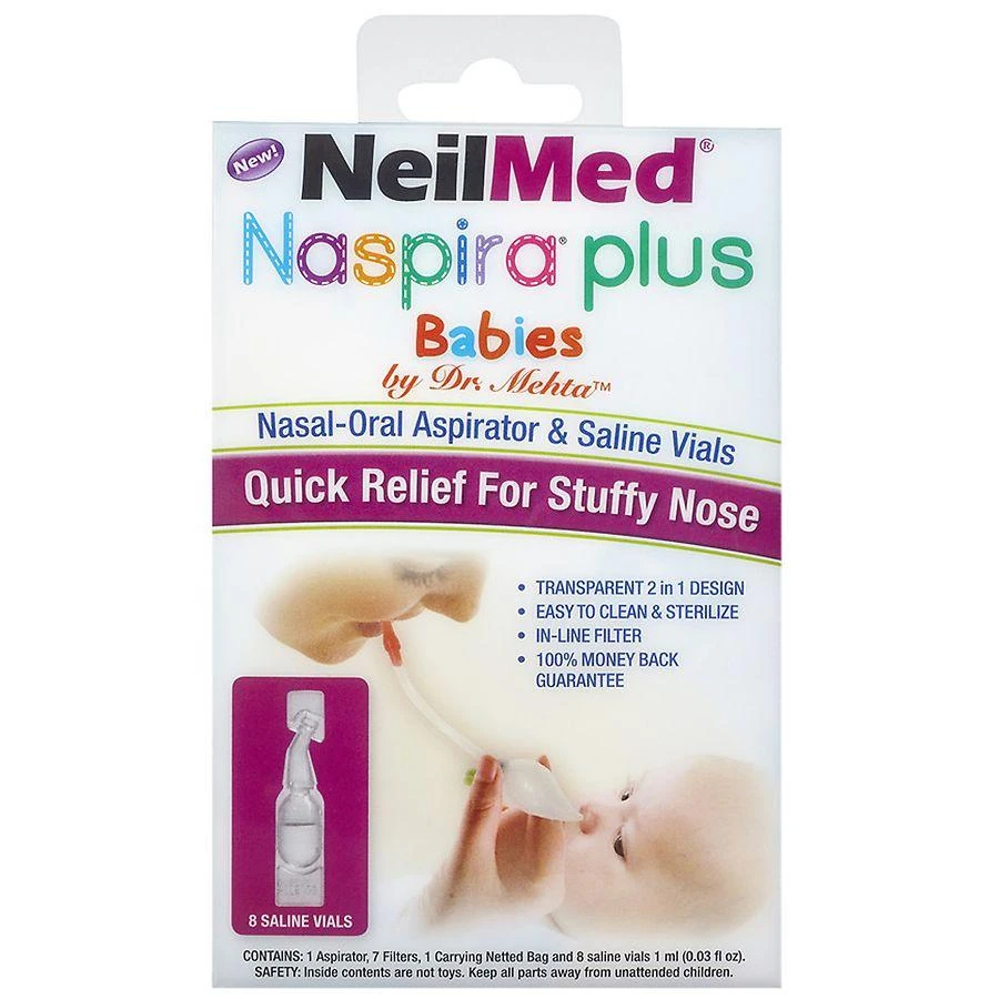 NeilMed Naspira Plus Nasal Oral Aspirator 1