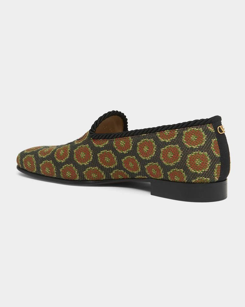Valentino Men
s Les Alcovettes Jacquard Loafers 4