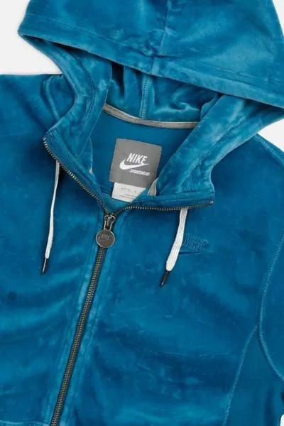 NIKE Vintage Nike Velour Sweatshirt 007 2