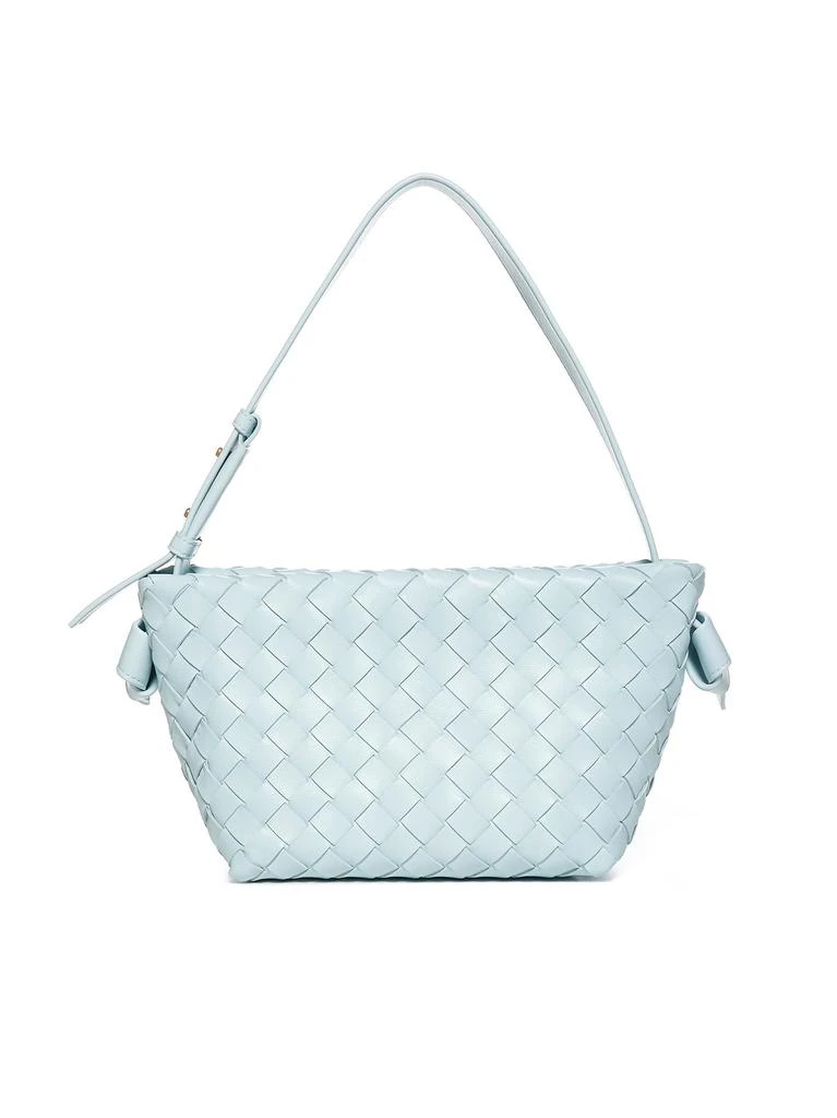 Bottega Veneta Bottega Veneta Tie Intrecciato Snap-Locked Shoulder Bag 1