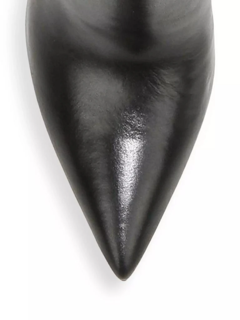 VERONICA BEARD Lisa 95MM Knee-High Wide-Calf Leather Boots 4