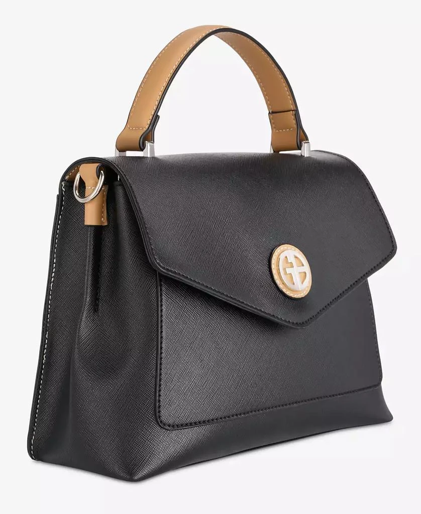 Giani Bernini Saffiano Top Handle Flap Small Top Handle Crossbody, Exclusively at Macy's 3