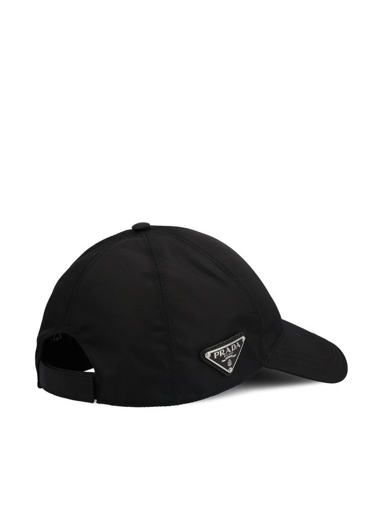 Prada Prada Logo Plaque Baseball Cap 2
