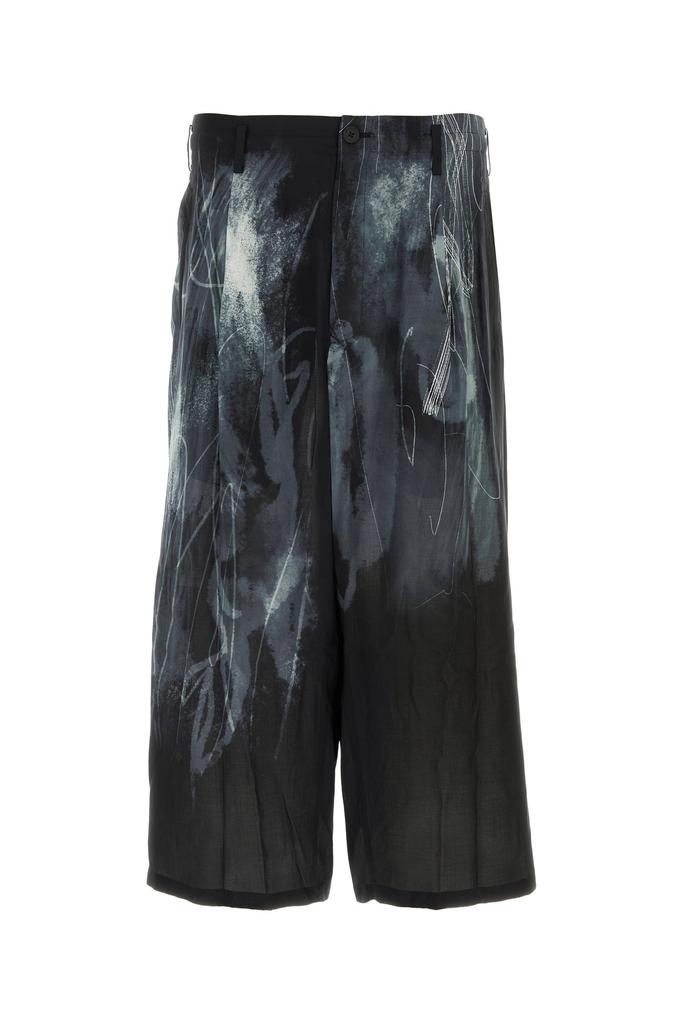 YOHJI YAMAMOTO Printed rayon pant
