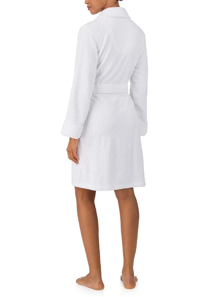 Ralph Lauren Long Sleeve Shawl Collar Short Robe 2