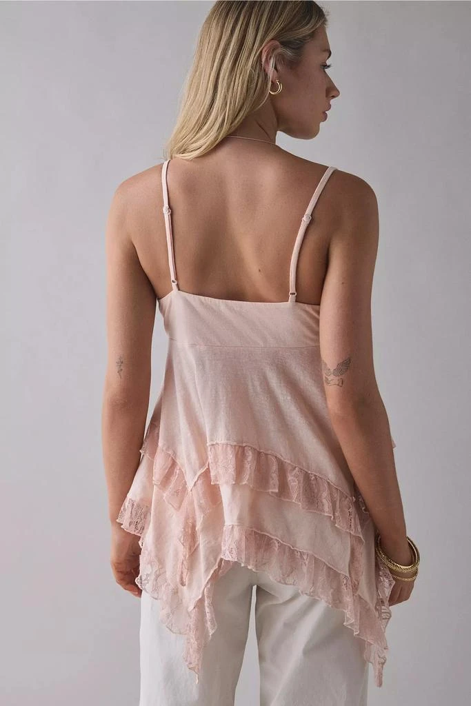 Kimchi Blue Kimchi Blue Asterid Lace Trim Asymmetric Babydoll Cami 3