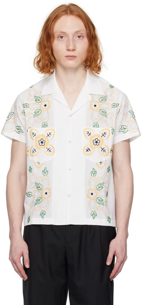BODE White Buttercup Shirt 1