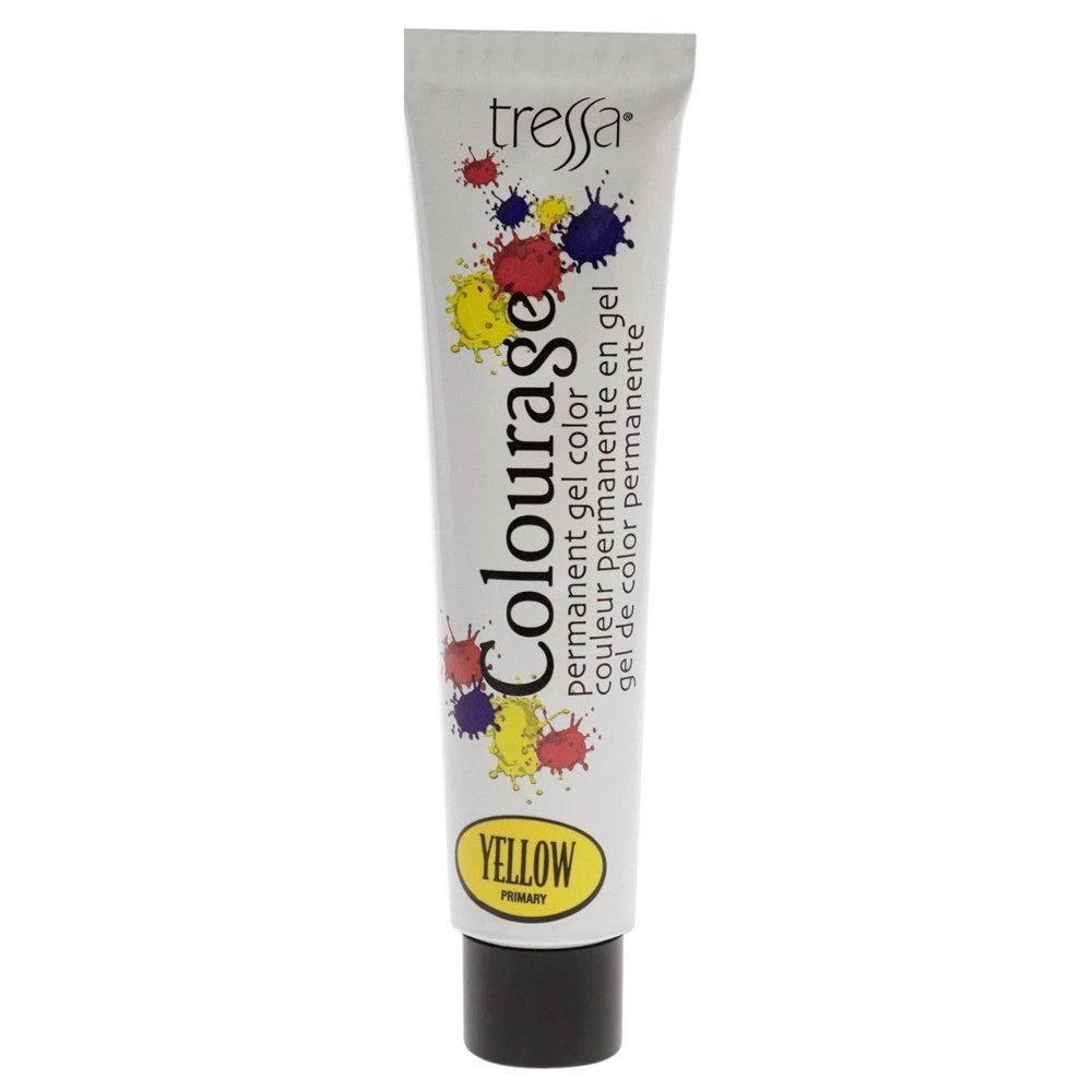 Tressa Colourage Permanent Gel Color - Yellow Concentrate by  for Unisex - 2 oz Hair Color 2