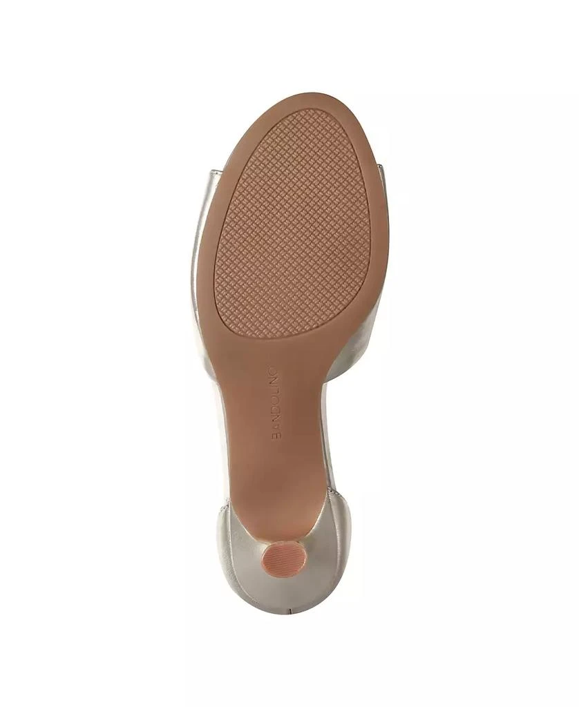 Bandolino Women's Andora Bow Kitten Heel Sandals 5
