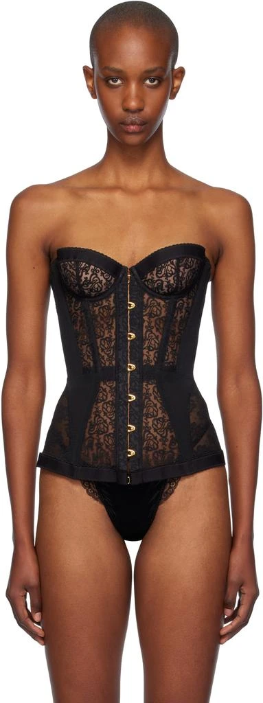L'Agent by Agent Provocateur Black Mercy Corset 1