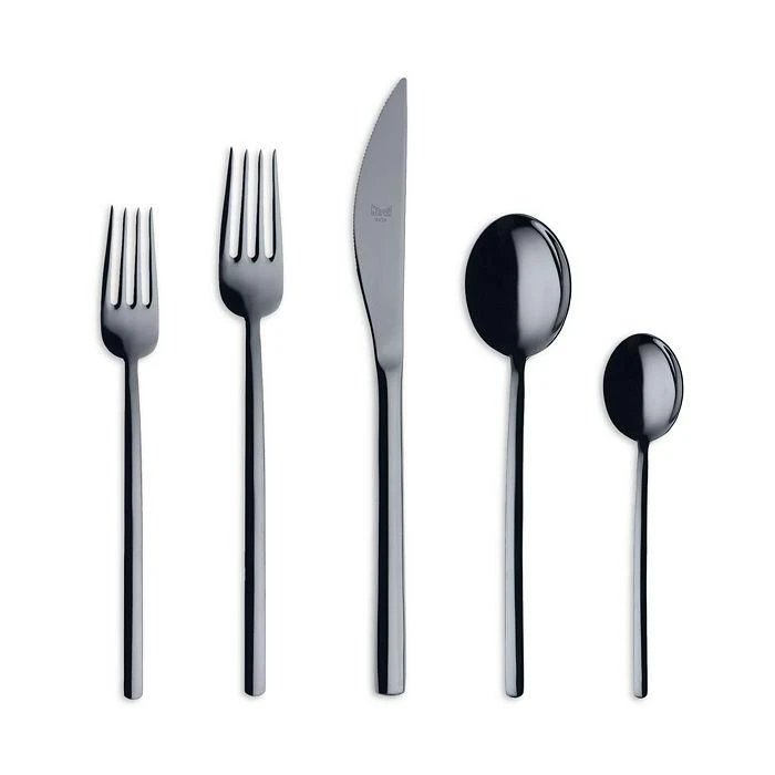Mepra Due Oro Nero 5 Piece Place Setting