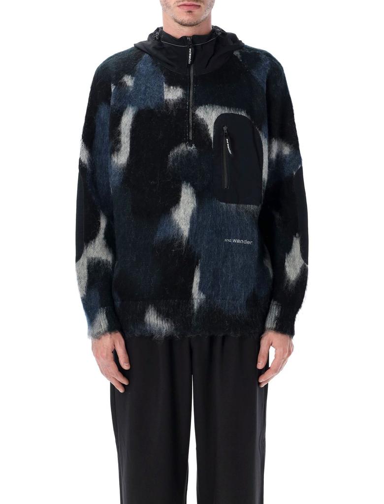 Shop and wander x Maison Kitsune Track Hoody on Sale at