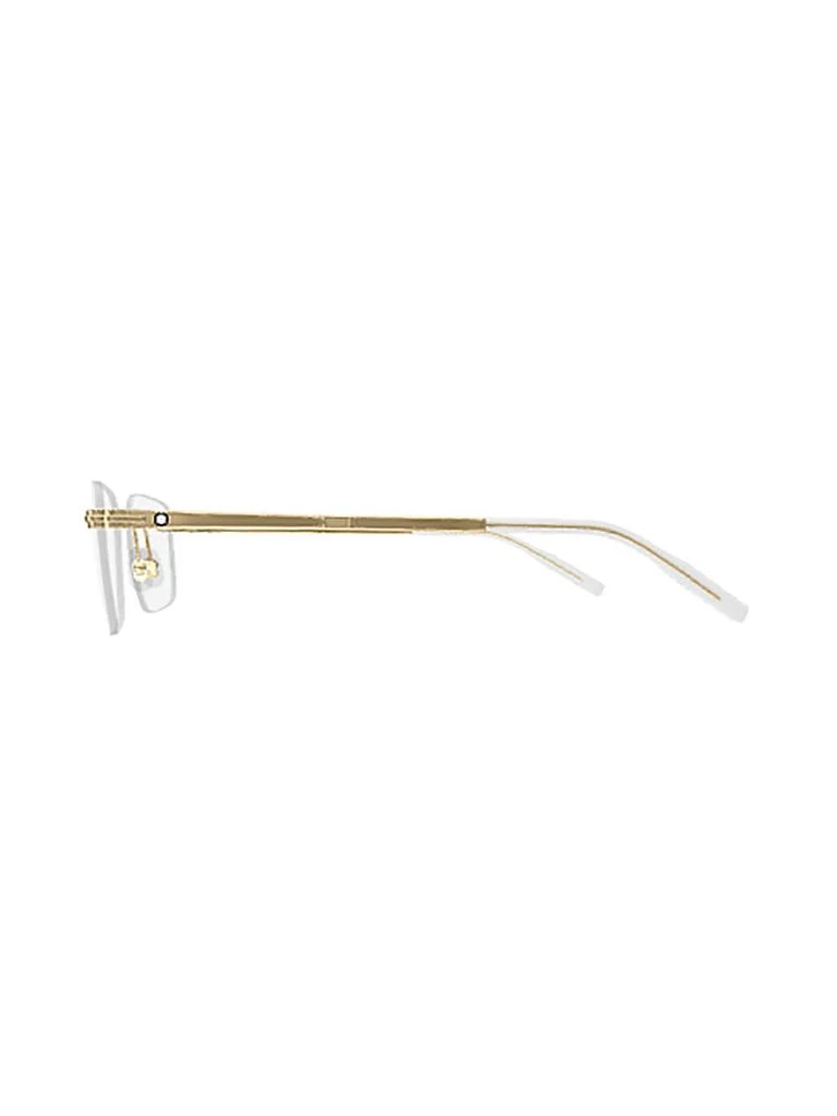 MontBlanc Montblanc Rimless Rectangular Frame Glasses 3