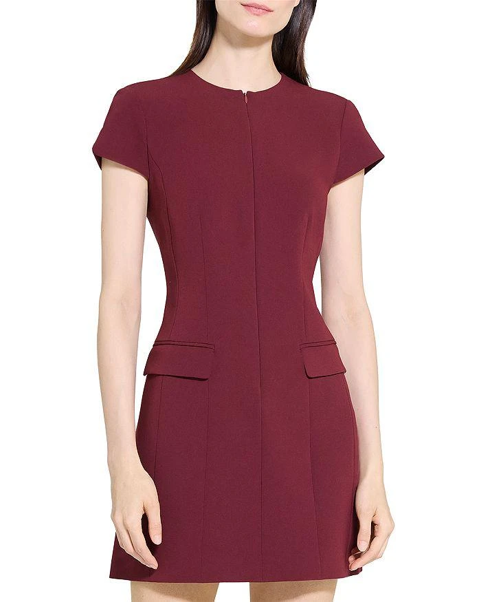 Theory Tailored Zip Front Dress 9