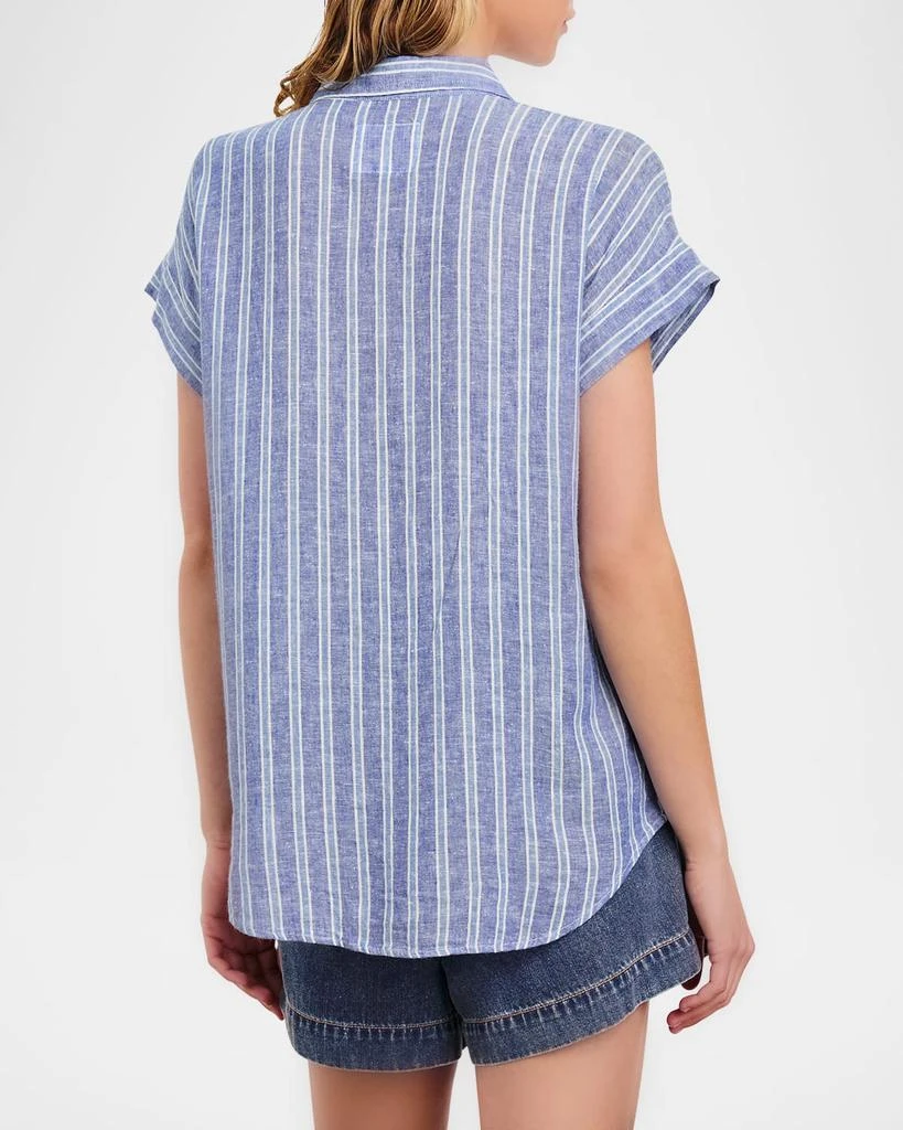 Rails Cito Striped Button-Front Blouse 3