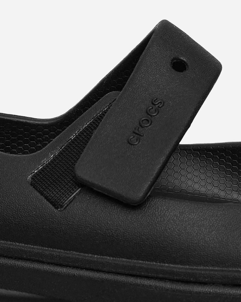 Crocs Women's Stomp Mary Jane Clogs Black 7