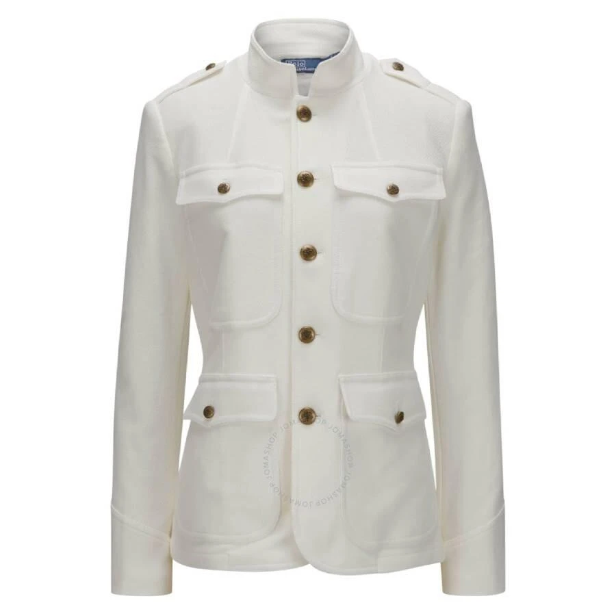Ralph Lauren Buttoned Cotton Jacquard Blazer 1