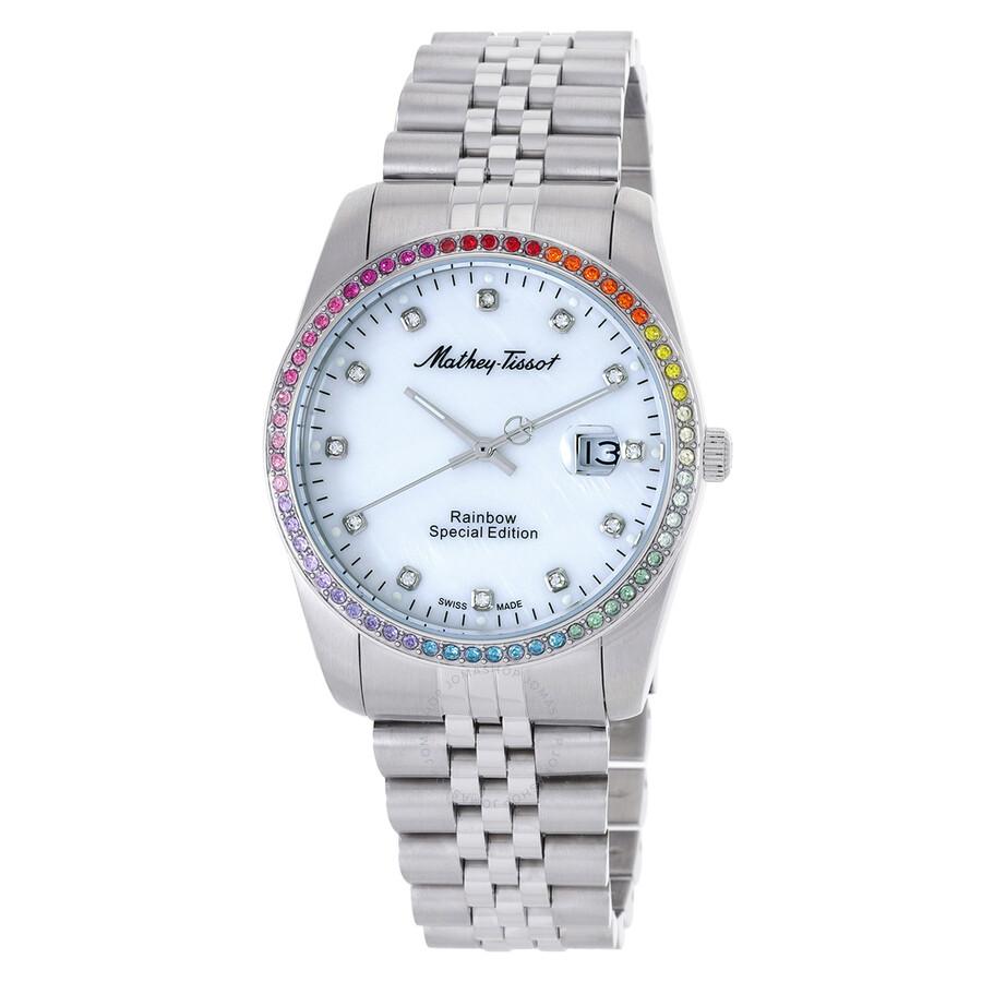 Mathey-Tissot Mathy Rainbow White Dial Unisex Watch H809AQI