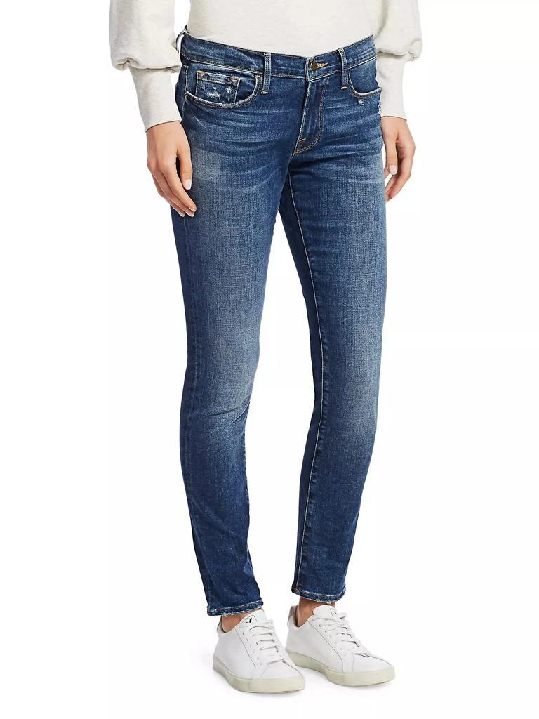 FRAME Le Garçon Mid-Rise Skinny Jeans 4