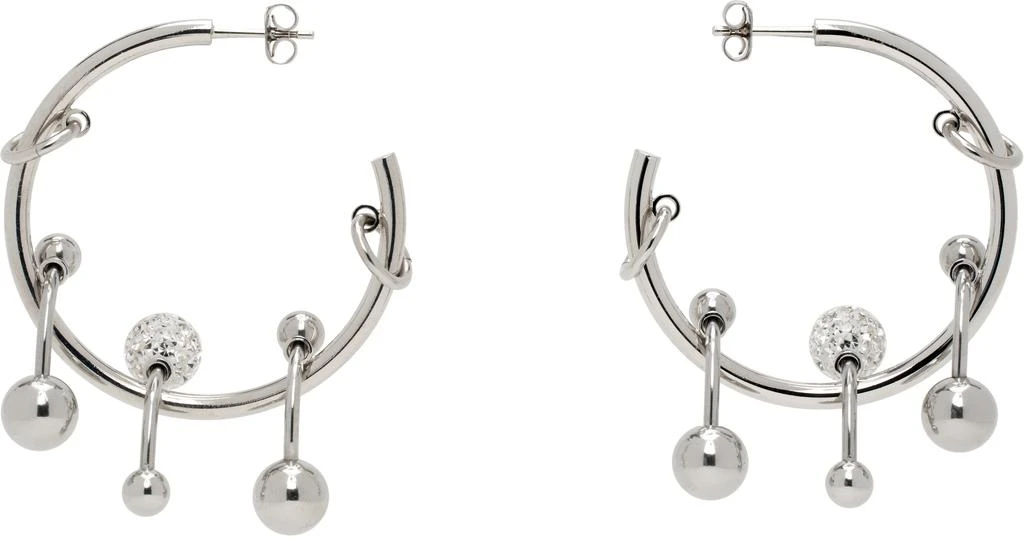 Justine Clenquet Neve Crystal Earrings
