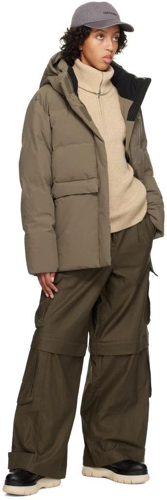 HOLZWEILER Taupe Besseggen Down Jacket 4