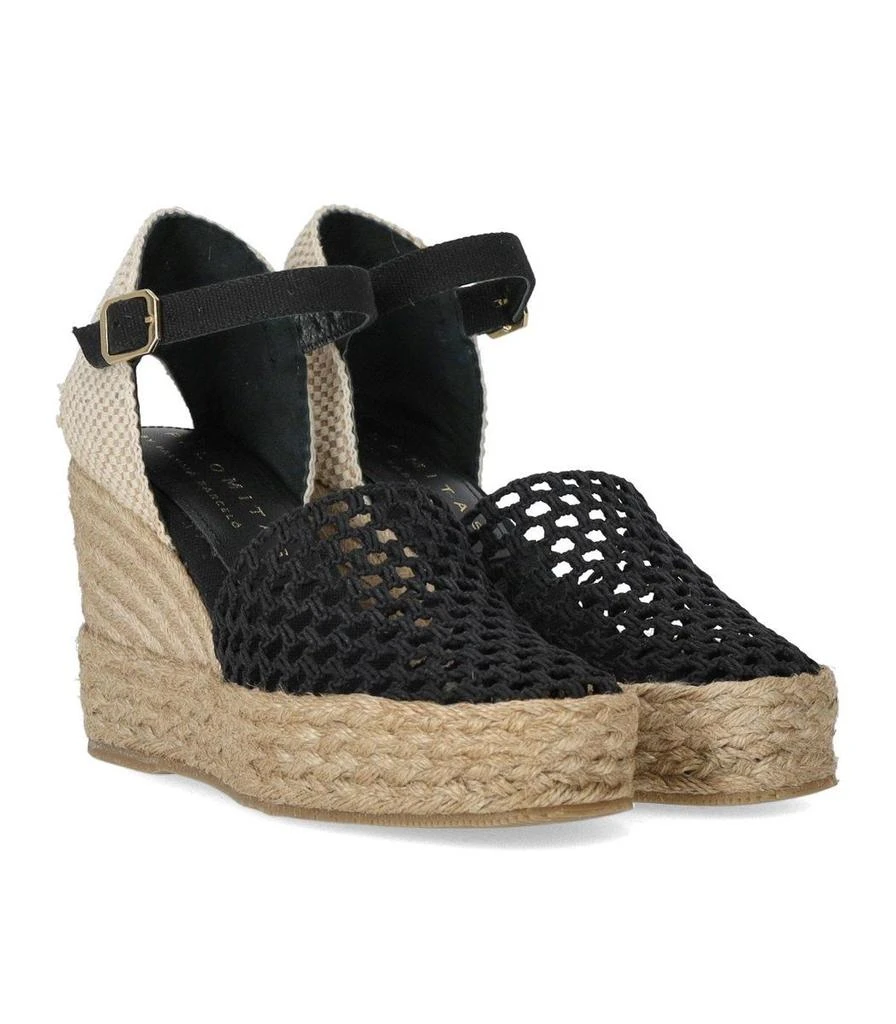 Palomitas Palomitas Carina Black Wedge Espadrille 2