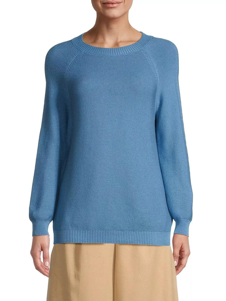 Weekend Max Mara Linz Cotton Crewneck Sweater 3