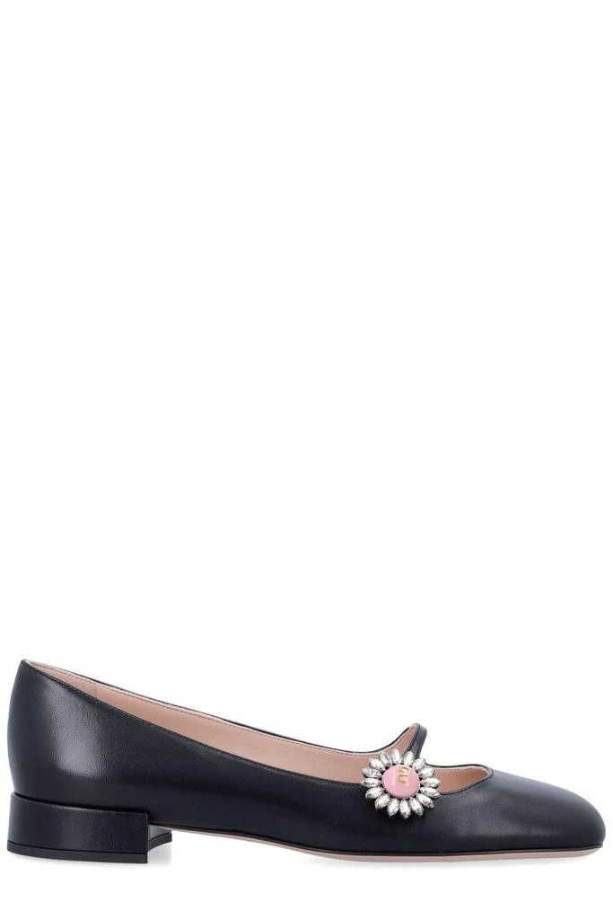 Valentino Valentino Garavani Preshoes Square-Toe Ballet Flats 1