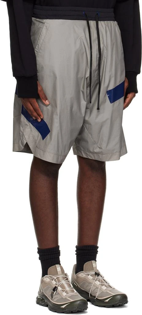 TEMPLA Gray Baller Shorts 2