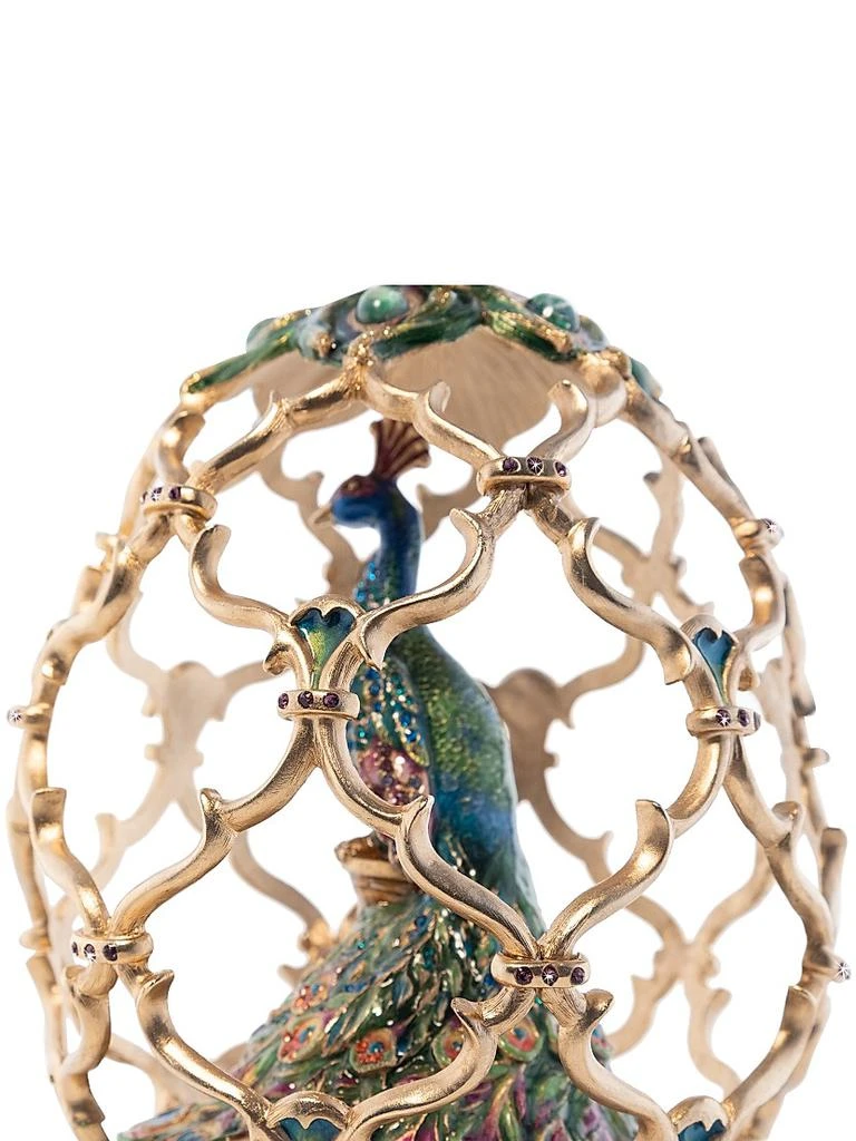 Jay Strongwater Peacock Egg Objet 6