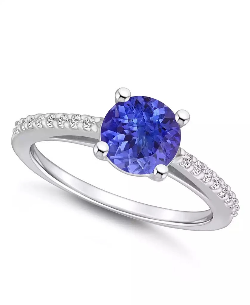Macy's Tanzanite (1-3/8 Ct. t.w.) and Diamond (1/6 Ct. t.w.) Ring 1