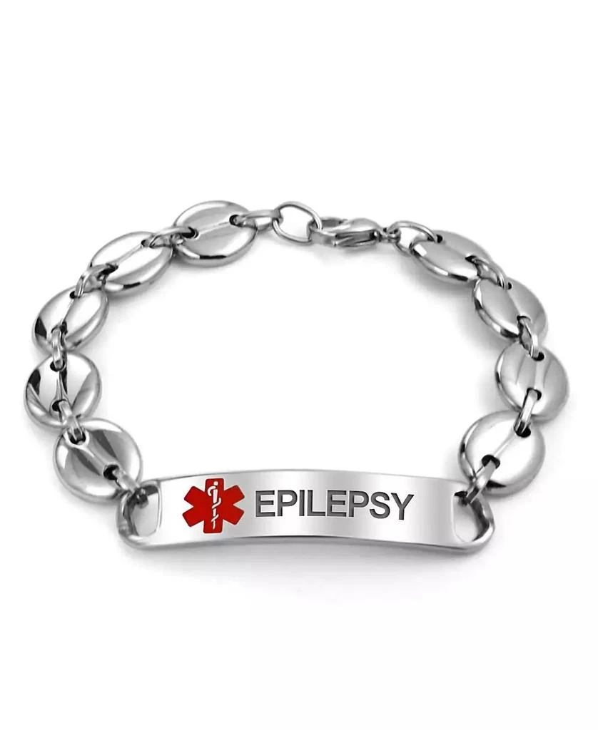 Bling Jewelry Epilepsy Mariner Medical Alert ID Bracelet 8.5in 3