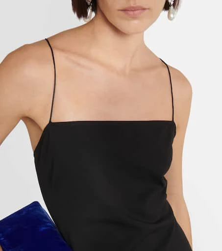 The Attico Feather-trimmed minidress 4