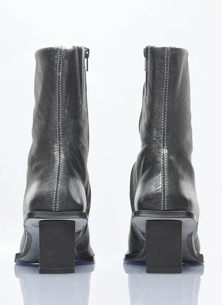 MIISTA Brenda Brush Off Metal Ankle Boots 5