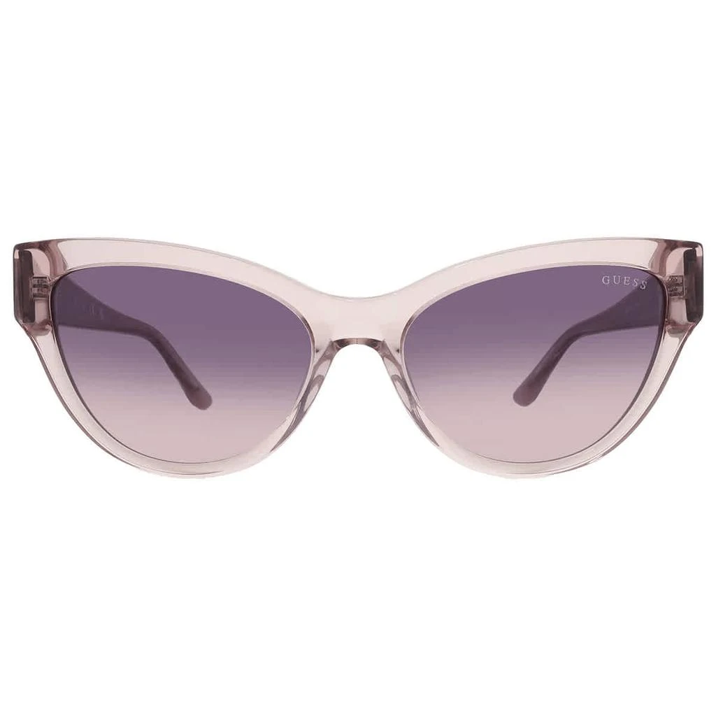 Shop Violet Gradient Or Mirror Cat Eye Ladies Sunglasses  display picture 1
