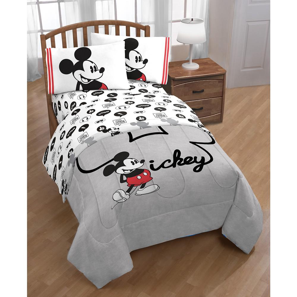 Disney Mickey Mouse Jersey Classic 4-Pc. Twin Bed in a Bag