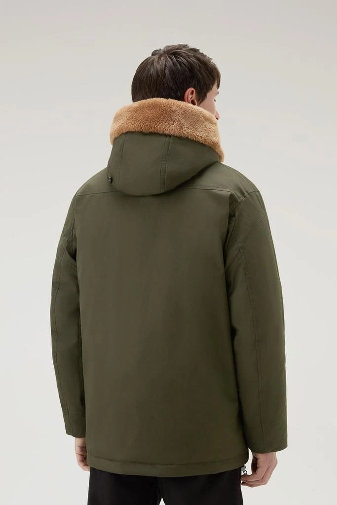 WOOLRICH Reversible Parka in Best Cotton - Men - Green 3