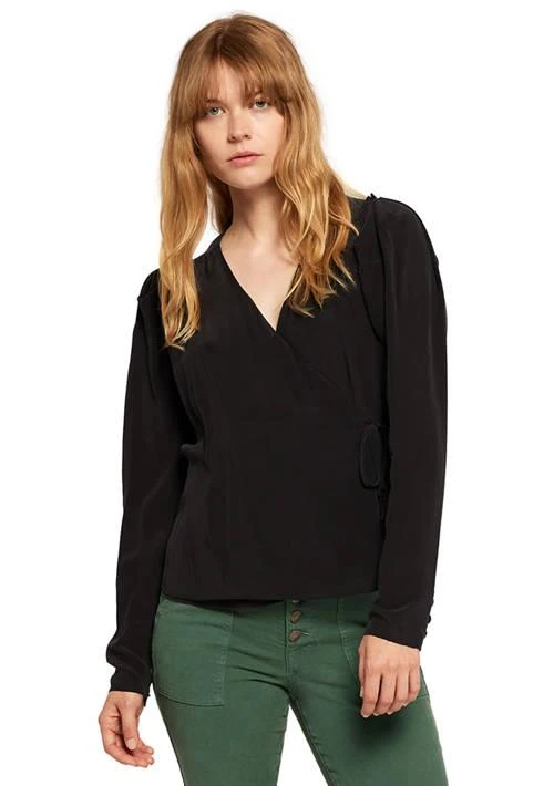 Joie Womens Leigh Wrap Shirt 1