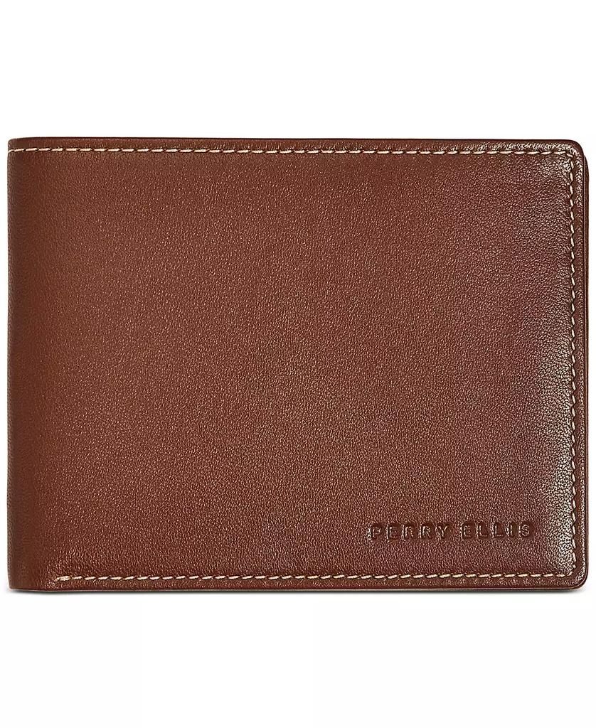 Perry Ellis Perry Ellis Men's Leather Wallet