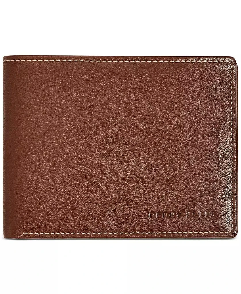 Perry Ellis Perry Ellis Men's Leather Wallet 1