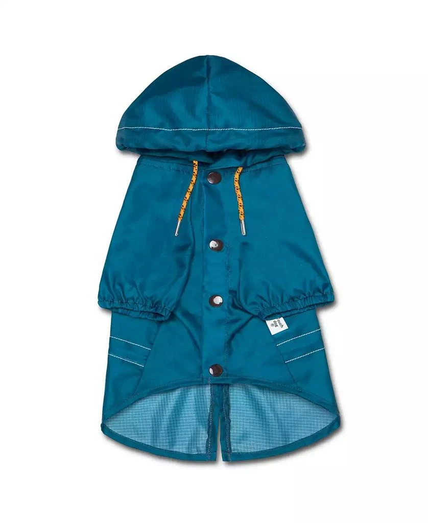 Touchdog Split-Vent Designer Water-resistant Dog Raincoat Medium 3