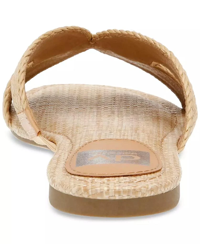 DV Dolce Vita Geeya Raffia Criss Cross Strap Slide Sandals 3