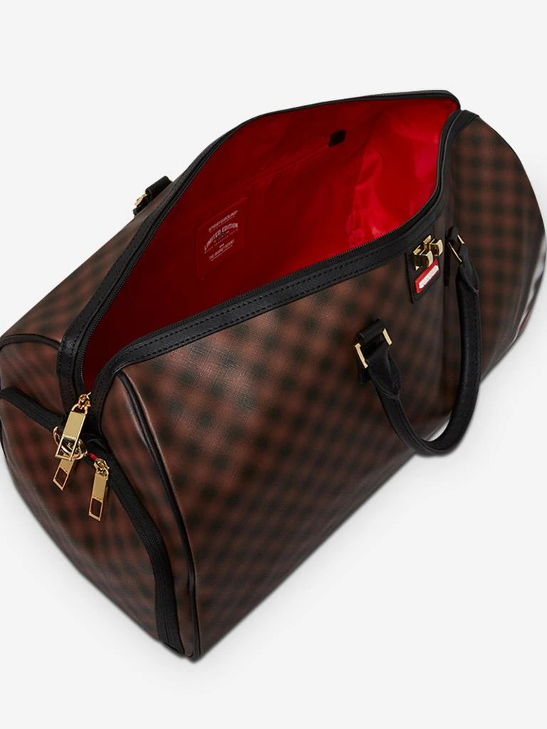 SprayGround Sprayground Kids Sharks in Paris Blur Duffle Bag in Brown (50.8 cm) 6
